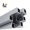 Tuyau carré en acier inoxydable pour la construction (ASTM 304)